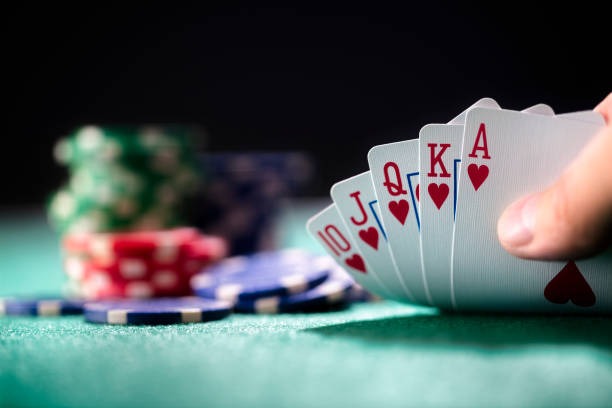 Sakong card hand ranking display on putaran sidney table
